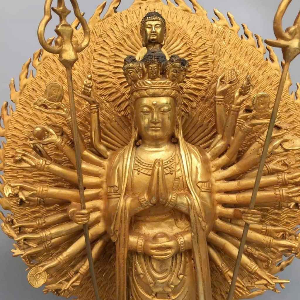  Tượng Đồng Quan Âm Nghìn Mắt Nghìn Tay  BKMECN-9529 