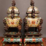  Đỉnh Đồng Pháp Lam Cổ Sưu Tầm BKMECN-9531 