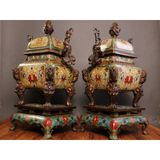  Đỉnh Đồng Pháp Lam Cổ Sưu Tầm BKMECN-9531 