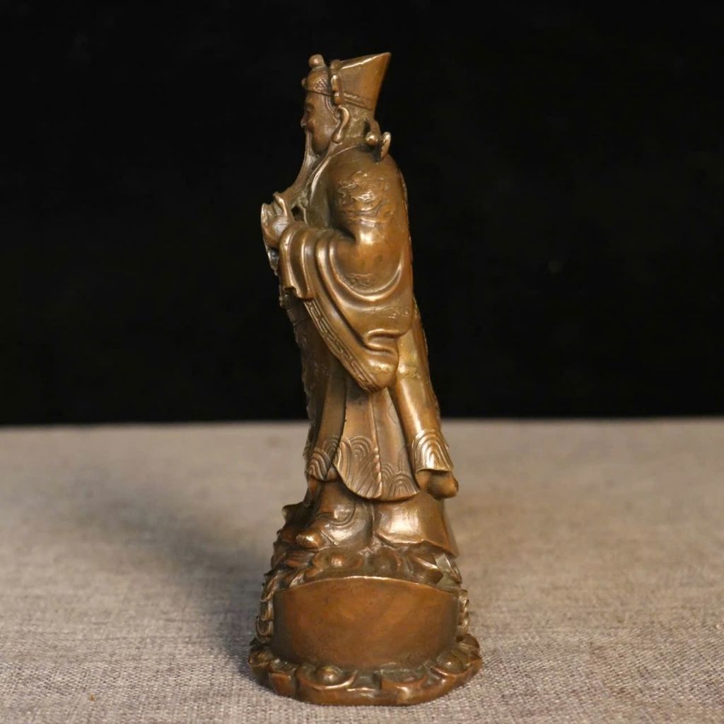  Tượng Đồng Thần Tài Hút Lộc BKMECN-9547 