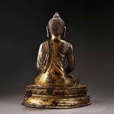  Tượng Phật A Di Đà Ngồi Thiền bằng đồng  BKMECN-9549 