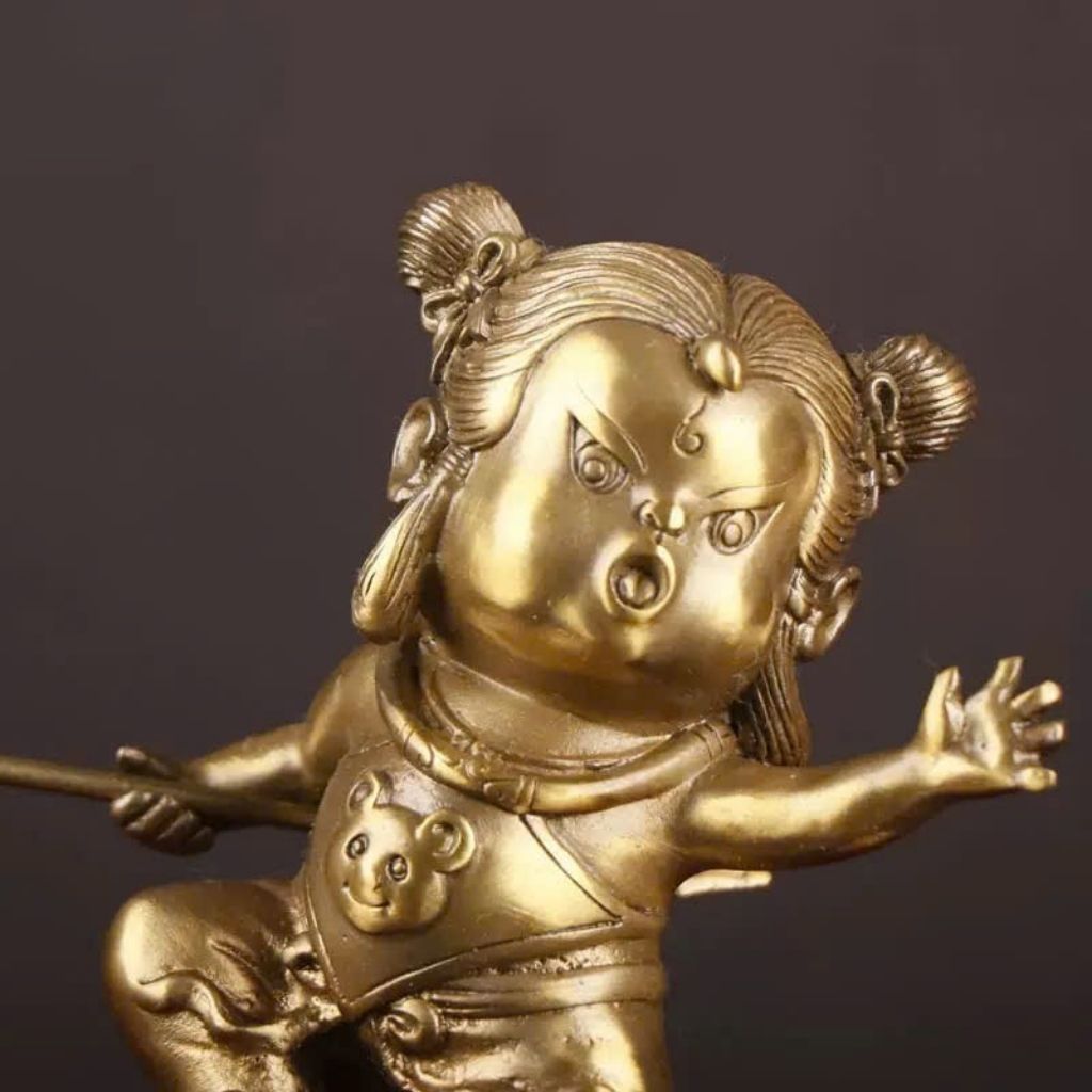  Tượng Đồng Na Tra Tam Thái Tử BKMECN-9552 