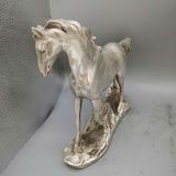  Tượng Đồng Ngựa Mạ Bạc BKMECN-9562 