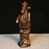  Tượng Đồng Ngựa Mạ Bạc  BKMECN-9563 