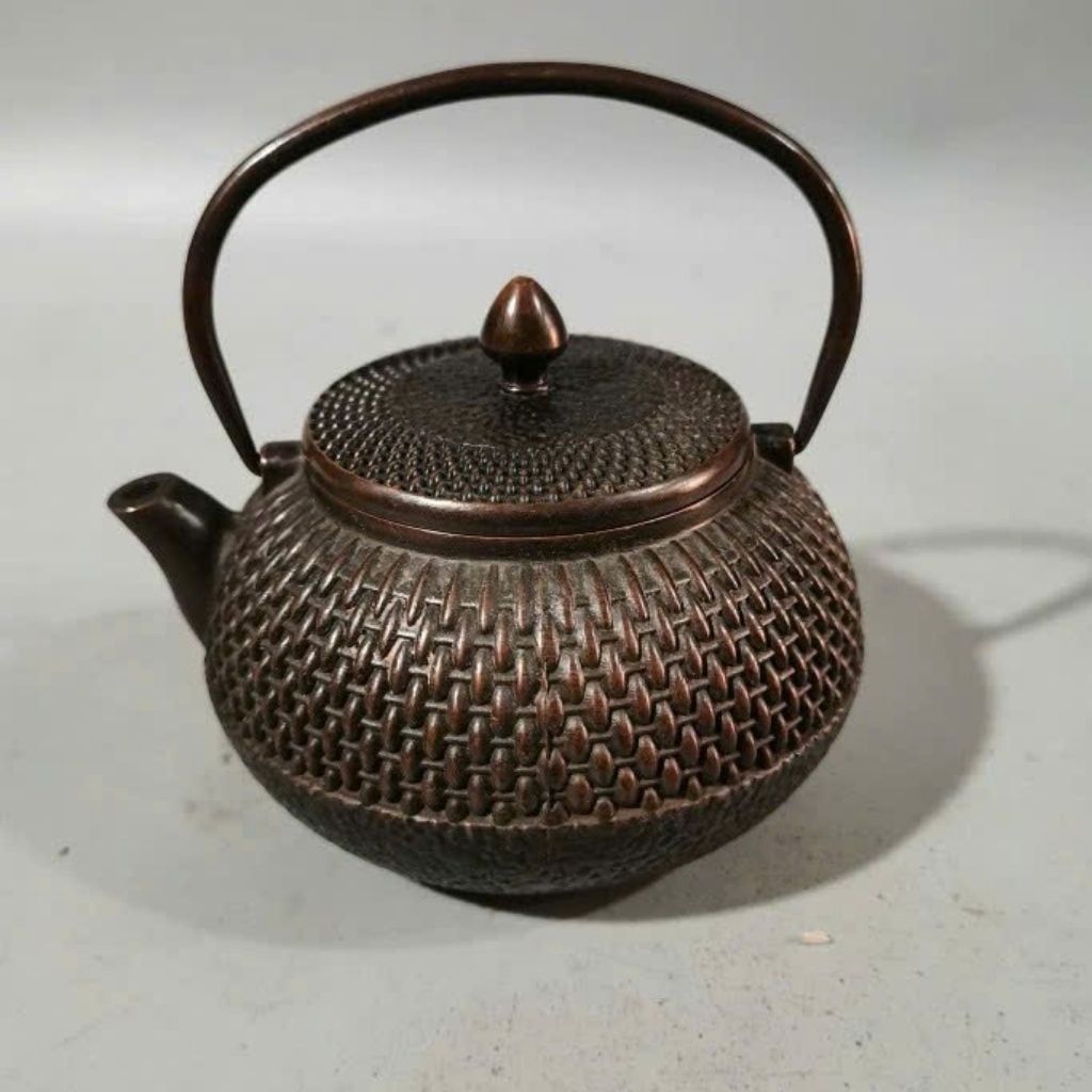  Ấm Đồng Cổ Vân Tre BKMECN-9568 