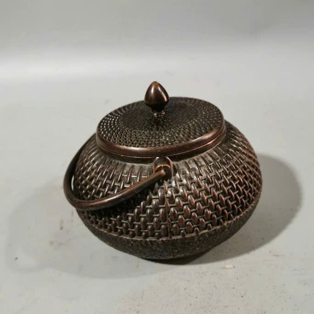  Ấm Đồng Cổ Vân Tre BKMECN-9568 