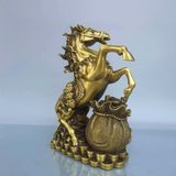  Tượng Đồng Ngựa Tài Lộc BKMECN-9570 