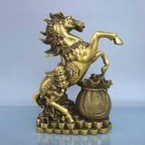  Tượng Đồng Ngựa Tài Lộc BKMECN-9570 