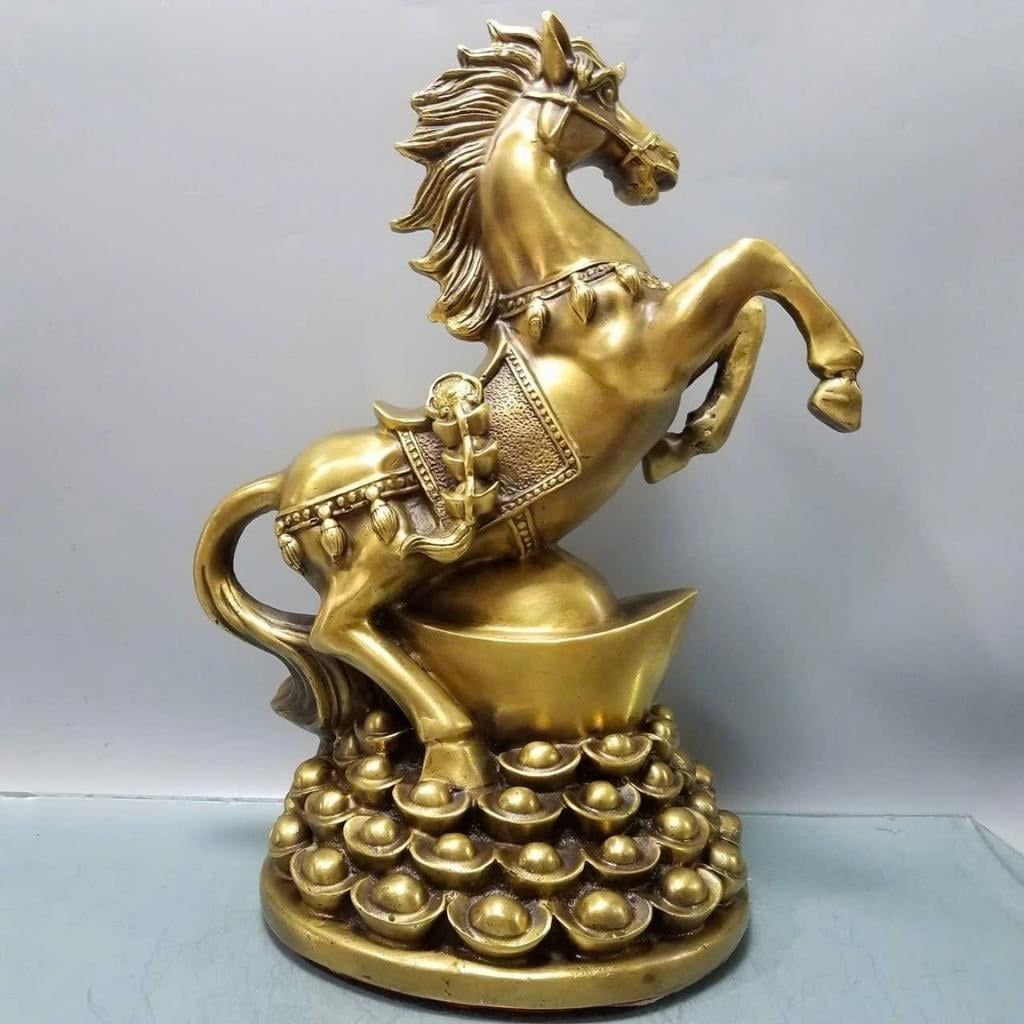  Tượng Đồng Ngựa Tài Lộc  BKMECN-9571 