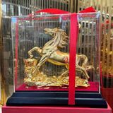  Tượng Ngựa Vàng Tài Lộc BKMECN-9573 