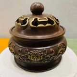  Lư Xông Trầm Hương Đồng Cổ BKMECN-9589 