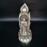  Tượng Đồng Tam Thế Phật Dát Bạc Cao Cấp BKMECN-9619 