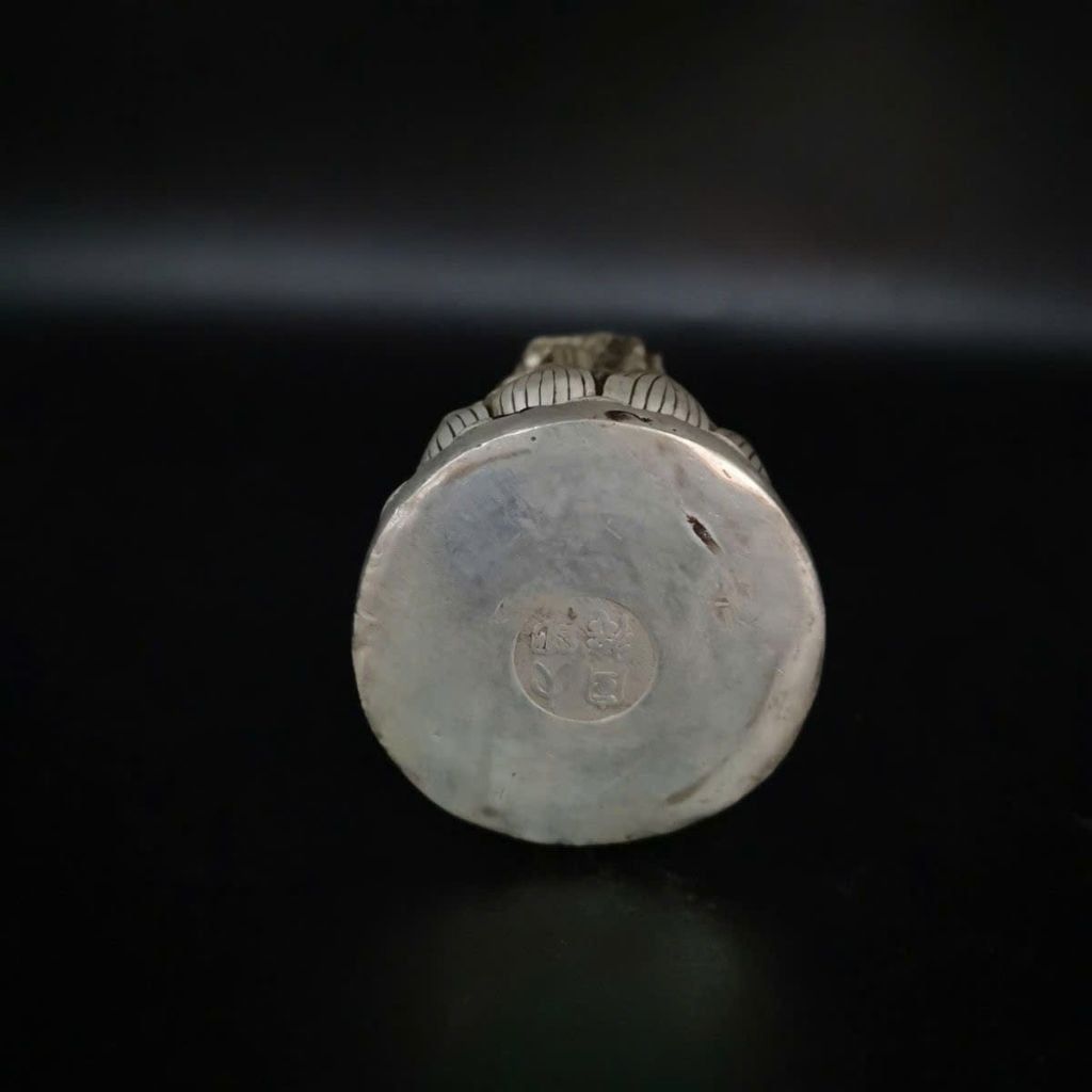  Tượng Đồng Tam Thế Phật Dát Bạc Cao Cấp BKMECN-9619 