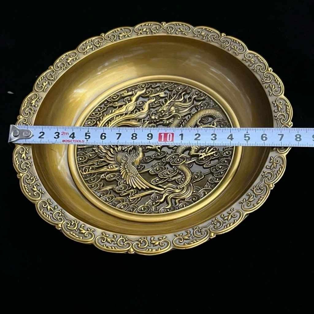  Đĩa Đồng Long Phụng Sum Vầy Decor BKMECN-9621 