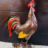  Cặp Gà Trống Đồng Mạ Vàng Tài Lộc BKMECN-9622 