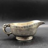  Cốc Sưu Tầm Linh Thú Sừng Dê Bọc Bạc Cổ BKMECN-9628 