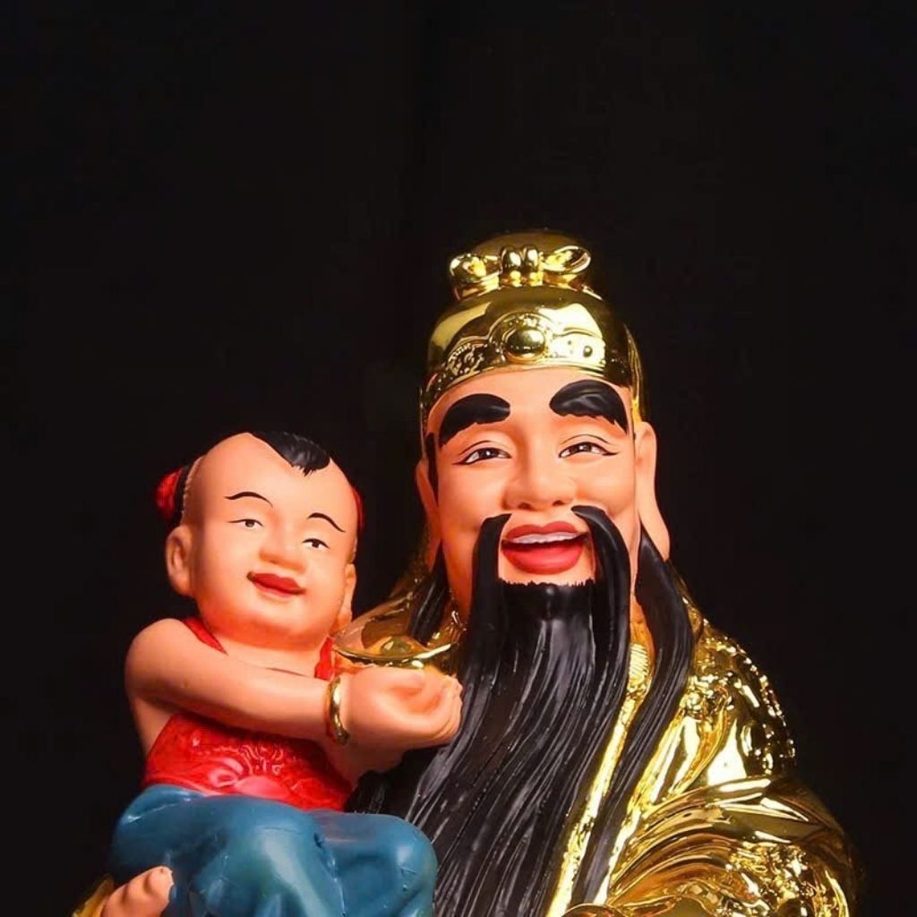  Tượng Tam Đa Phúc Lộc Thọ Bằng Đồng BKMECN-9630 