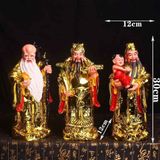  Tượng Tam Đa Phúc Lộc Thọ Bằng Đồng BKMECN-9630 