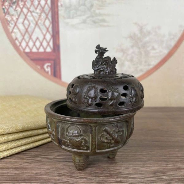  Lư xông trầm đồng cổ sưu tầm BKMECN-9632 