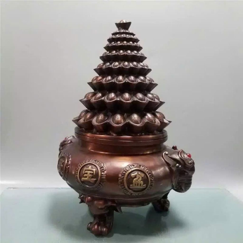  Bát Tụ Bảo bằng đồng chiêu tài BKMECN-9634 