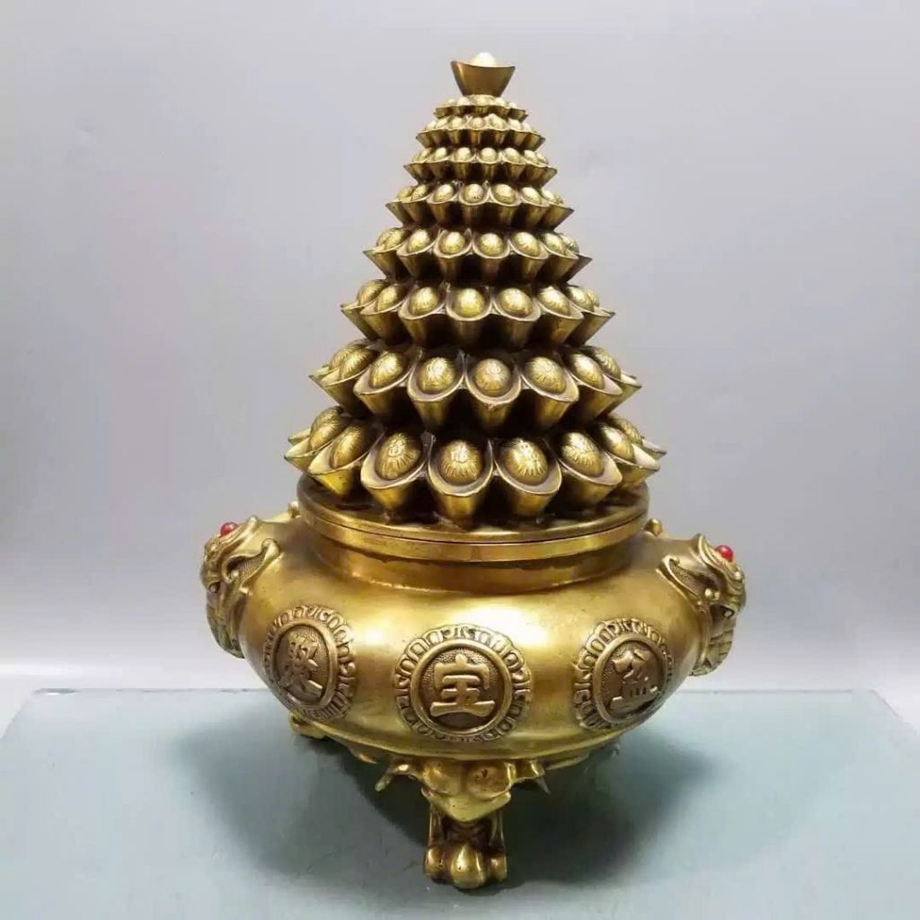  Bát Tụ Bảo bằng đồng chiêu tài BKMECN-9634 