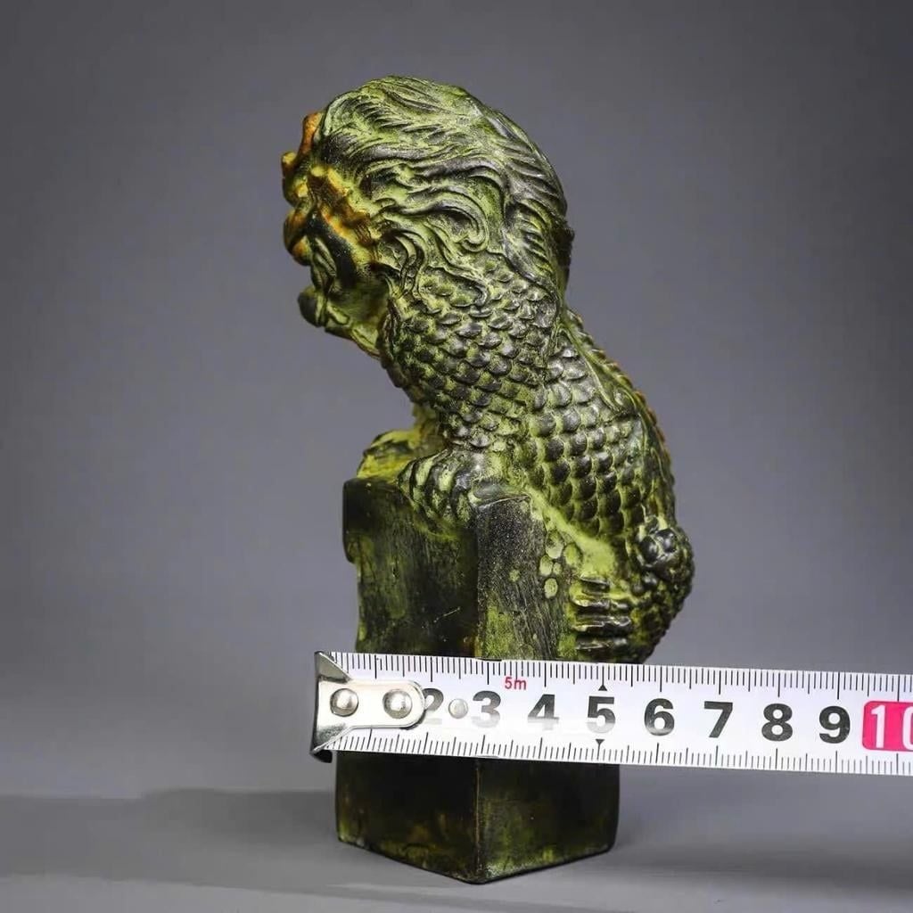  Ấn Kỳ Lân Đồng Cổ Sưu Tầm Trừ Tà Chiêu Tài BKMECN-9678 