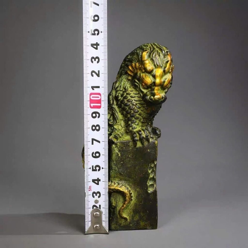  Ấn Kỳ Lân Đồng Cổ Sưu Tầm Trừ Tà Chiêu Tài BKMECN-9678 