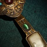  Gậy Như Ý Đồng Khảm Ngọc Cổ Sưu Tầm Đẳng Cấp BKMECN-9682 