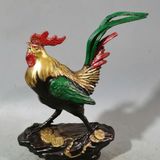  Tượng Gà Đồng Kim Kê Đại Cát Sưu Tầm Đẹp BKMECN-9688 