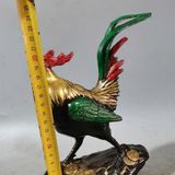  Tượng Gà Đồng Kim Kê Đại Cát Sưu Tầm Đẹp BKMECN-9688 
