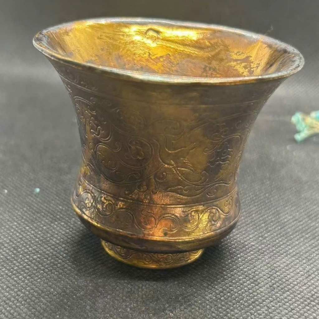  Cốc Uống Nước Đồng Cổ Sưu Tầm BKMECN-9702 