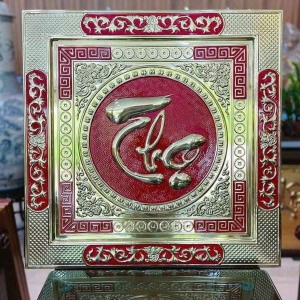  Tranh Đồng Chữ Thọ trang Trí BKMECN-9703 