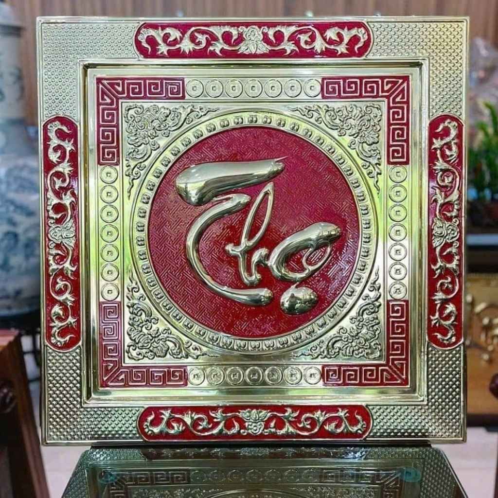  Tranh Đồng Chữ Thọ trang Trí BKMECN-9703 