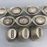  Thỏi Bạc Sưu Tầm Cổ Triện Chữ Độc Lạ BKMECN-9711 