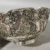  Bát Đồng Mạ Bạc Bát Tiên Quá Hải BKMECN-9718 