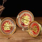  Khay Cắm Hương Vòng Chữ Phúc Bằng ĐồngBKMECN-9725 