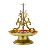  Khay Cắm Hương Vòng Chữ Phúc Bằng ĐồngBKMECN-9725 