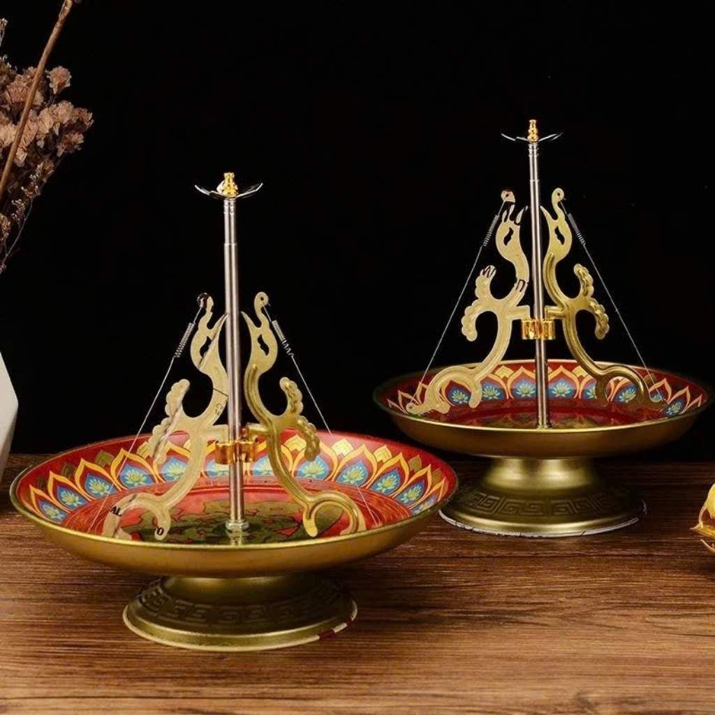  Khay Cắm Hương Vòng Chữ Phúc Bằng ĐồngBKMECN-9725 