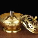  Lư Hương Đồng Vàng Cao Cấp BKMECN-9727 