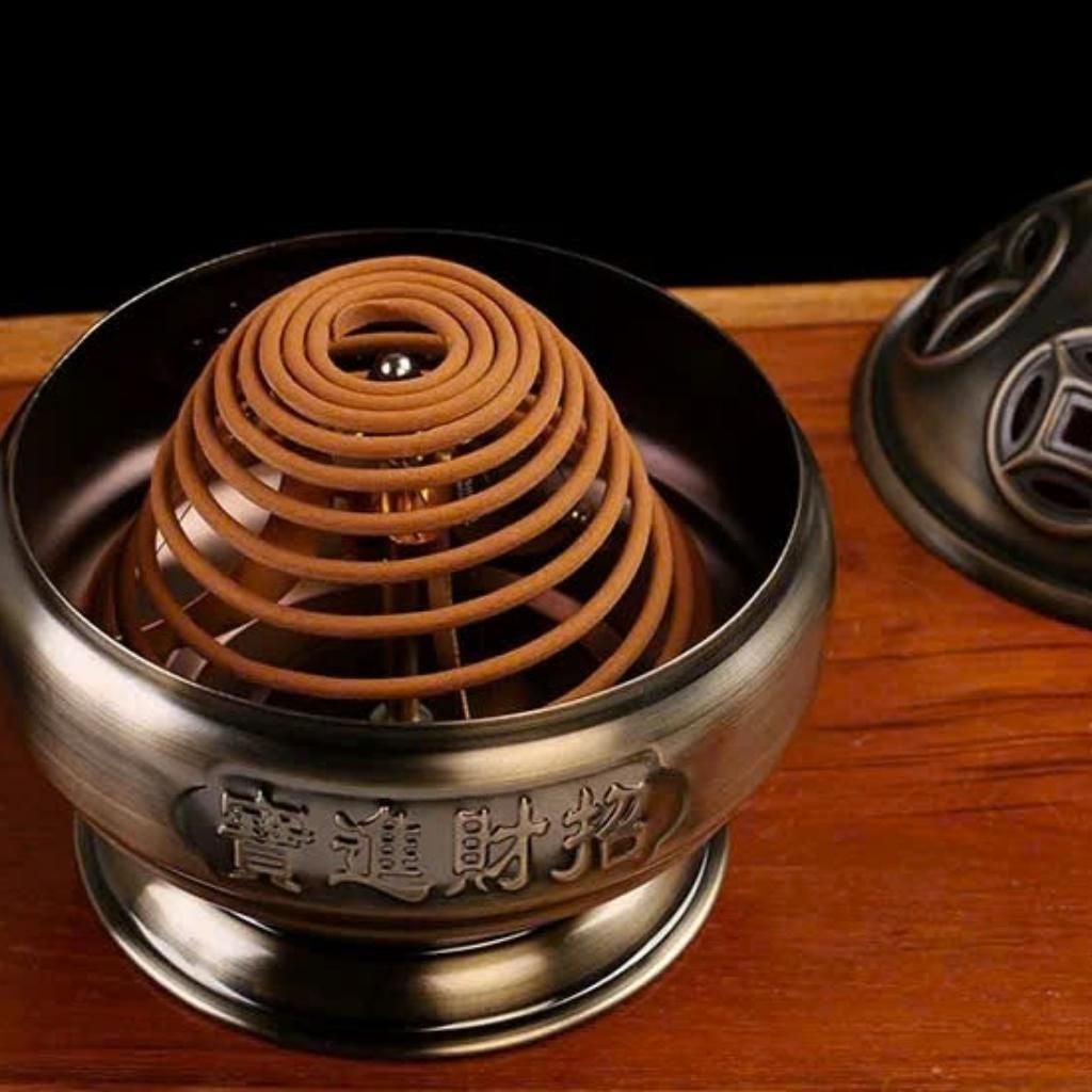  Lư Hương Đồng Vàng Cao Cấp BKMECN-9727 