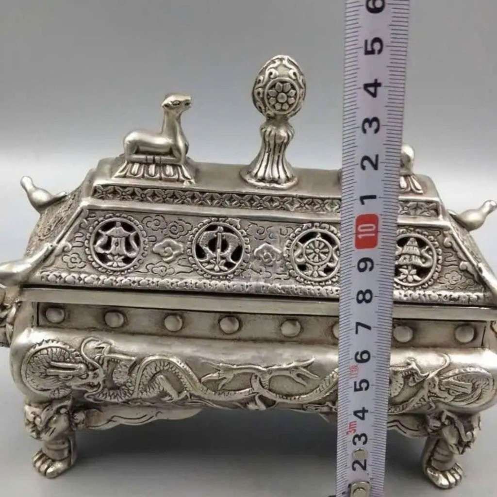  Lư Hương Thuyền Báu Bằng Đồng Cổ BKMECN-9728 