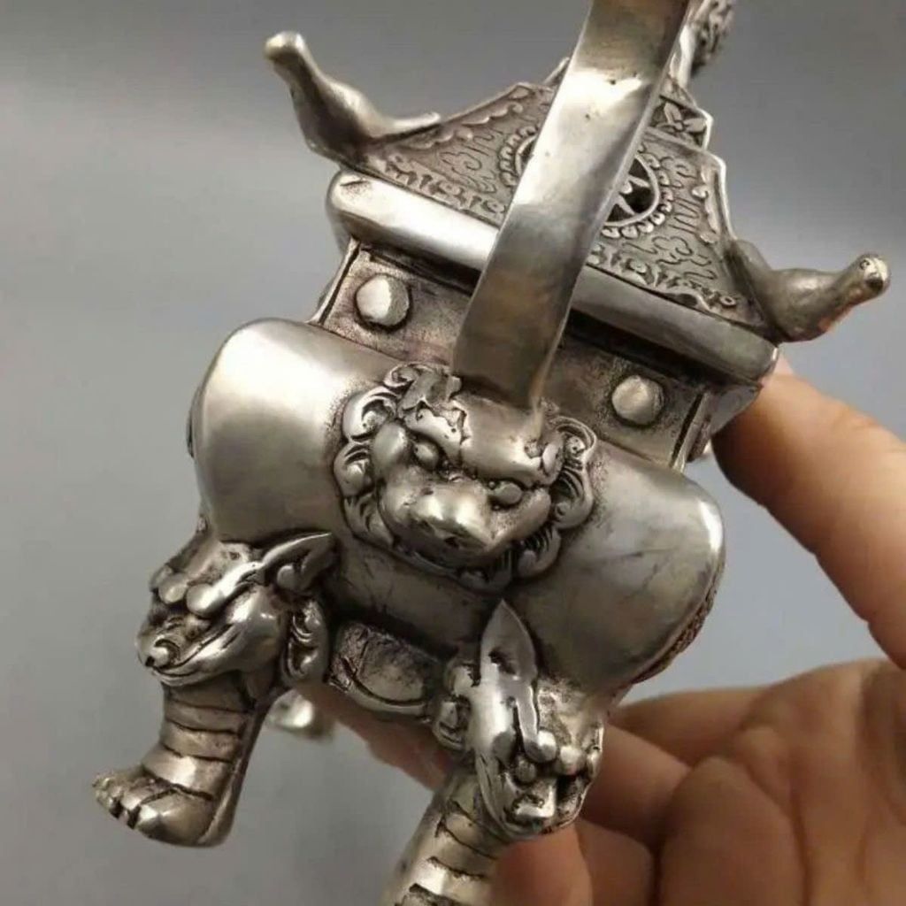  Lư Hương Thuyền Báu Bằng Đồng Cổ BKMECN-9728 