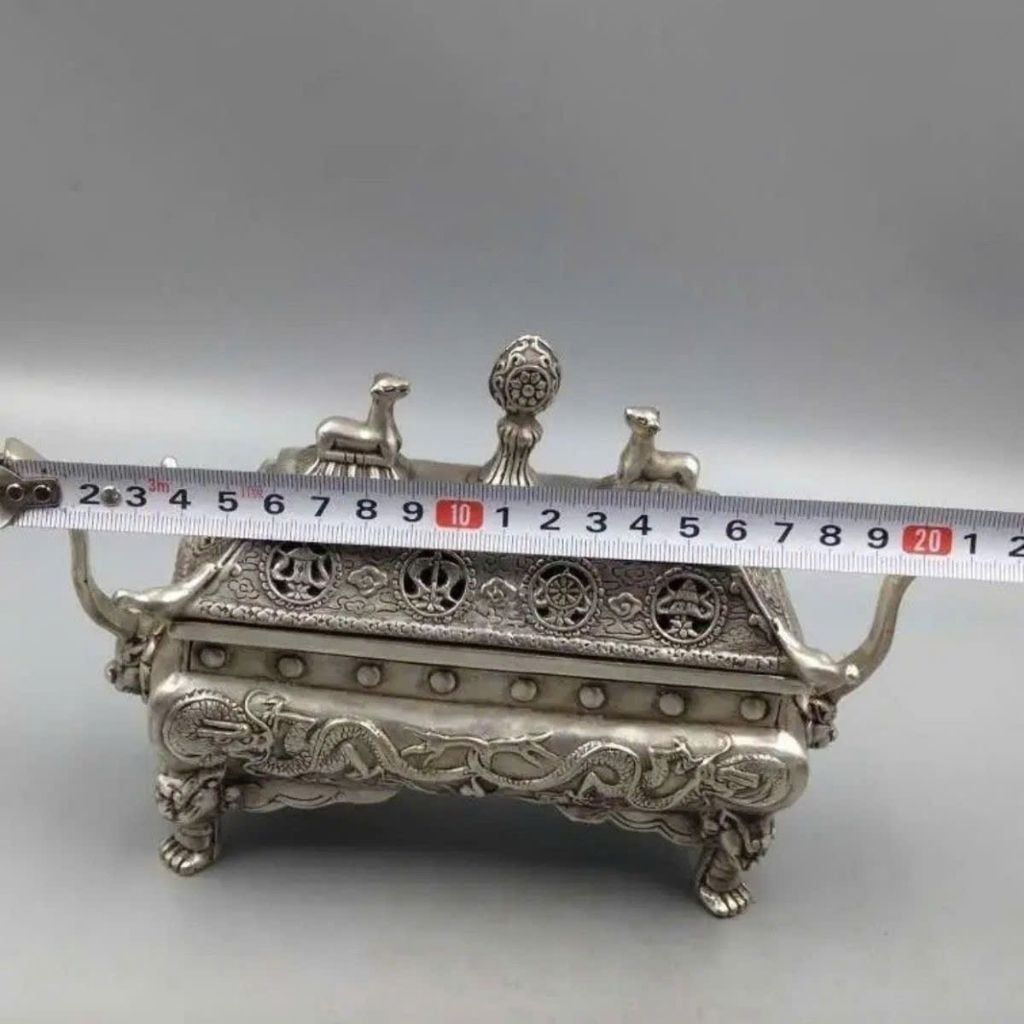  Lư Hương Thuyền Báu Bằng Đồng Cổ BKMECN-9728 