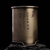  Lọ Đồng Chạm Bát Tiên & Thư Pháp Cổ BKMECN-9731 