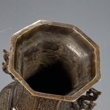  Bình Đồng Nguyên Chất Mạ Vàng Giả Cổ BKMECN-9734 