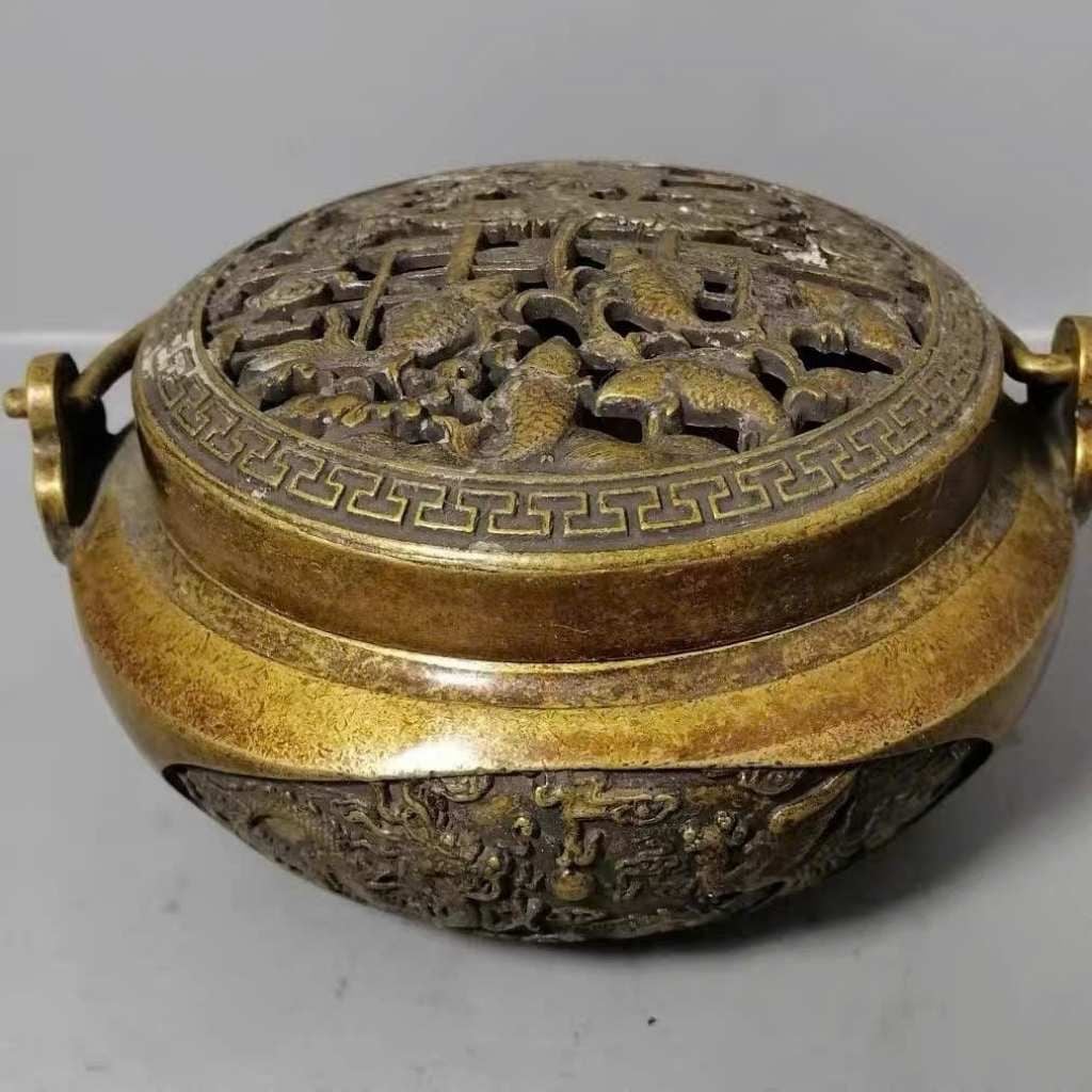  Hũ Đồng Sưu Tầm Nắp Vòm BKMECN-9748 