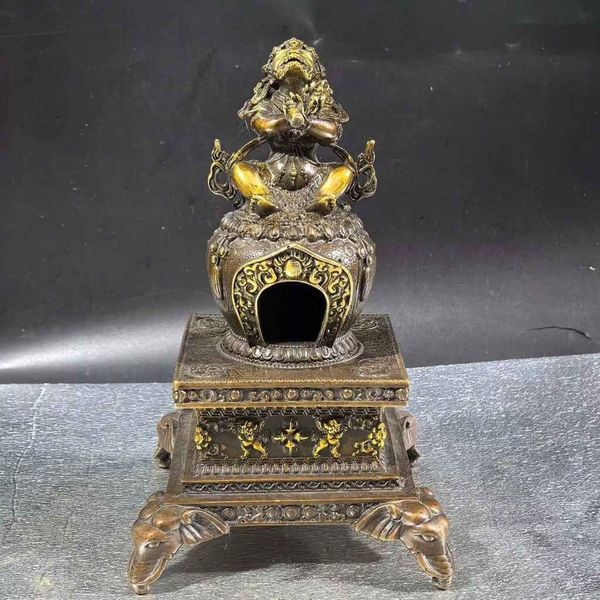  Lư Xông Trầm Hương Đồng Cũ Độc Đáo BKMECN-9755 