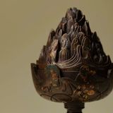  Lư Xông Trầm Hương Đồng Hình Núi Đẹp BKMECN-9756 