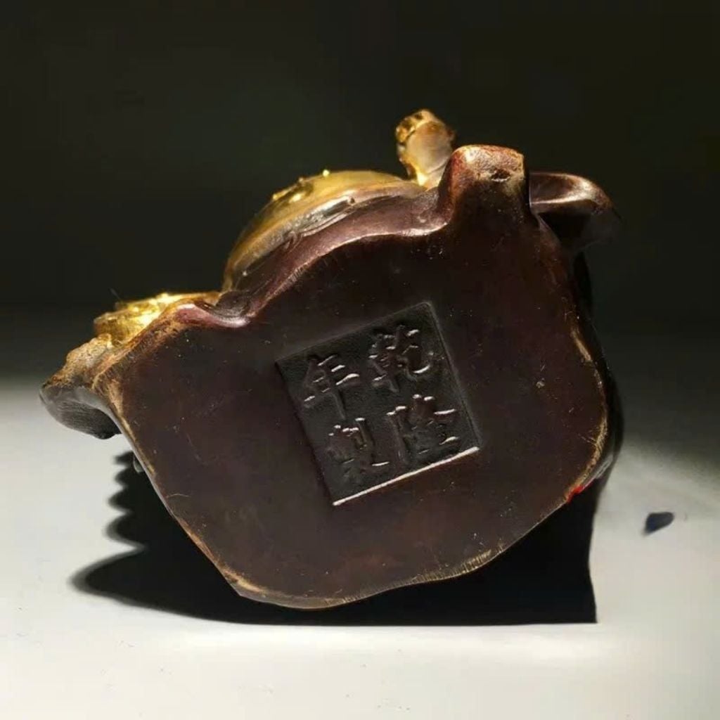  Tượng Phật Di Lặc Bằng Đồng Xưa ĐẹpBKMECN-9758 