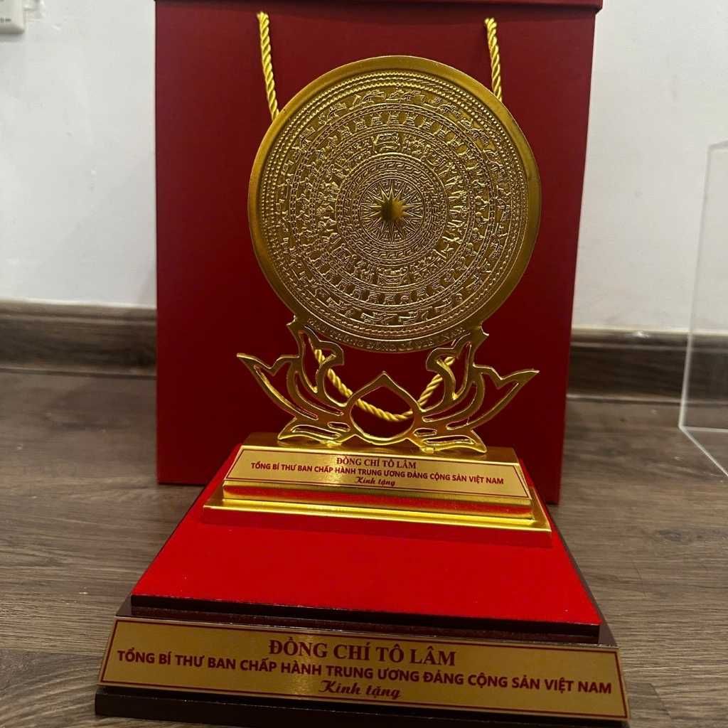  Mặt Trống Đồng in Tổng Bí Thư Tô Lâm làm quà tặng BKMEVN-9759 